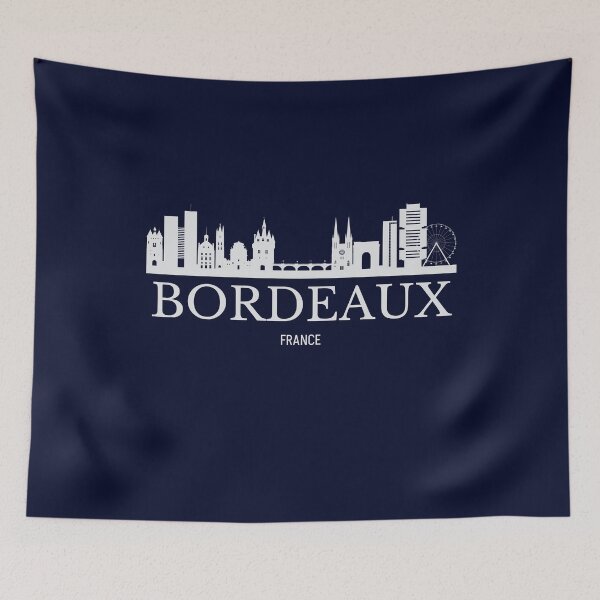 Item preview, Bordeaux skyline, Bordeaux France designed and sold by Dressyourflag.