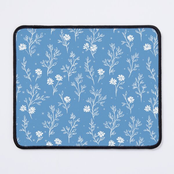 Item preview, Cornflower Blue Botanical Pattern designed and sold by Little Wimbly.