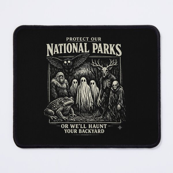 Item preview, Protect Our National Parks Or We'll Haunt Your Backyard Vintage Design designed and sold by ronakris009.