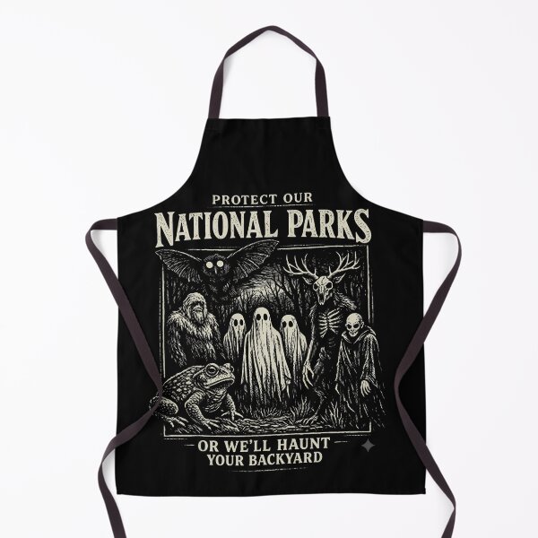 Item preview, Protect Our National Parks Or We'll Haunt Your Backyard Vintage Design designed and sold by ronakris009.