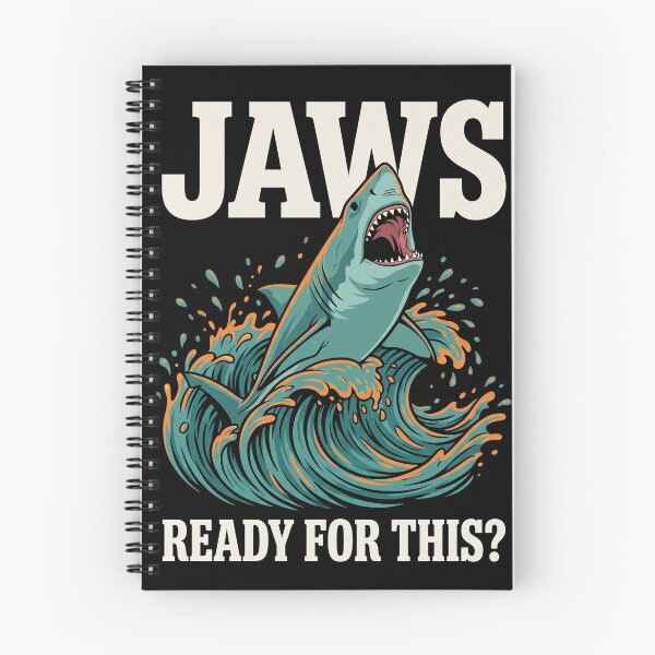 Item preview, Jaws Ready For This? Shark Ocean Movie Fan Design designed and sold by SofenArt.