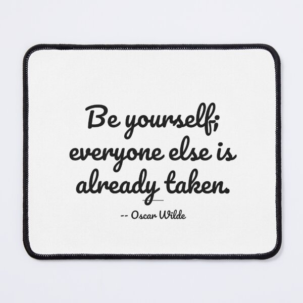 Item preview, Be Yourself Quote Handwritten Script designed and sold by T-domain.