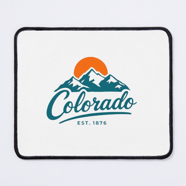 Item preview, Retro Vintage Colorado Mountains Scenic Nature Landscape designed and sold by ronakris009.