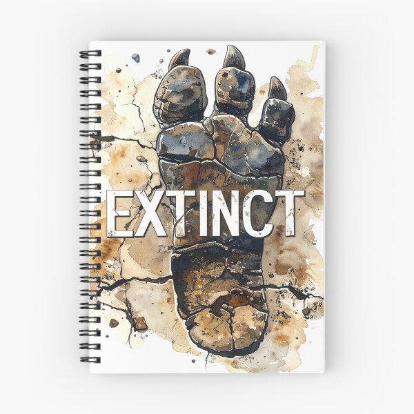 Item preview, Extinct – Fossilized Dinosaur Footprint designed and sold by LiskoDesign.