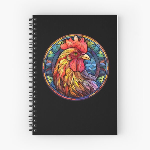 Item preview, Chicken Stained Glass Leadlight Artistic Design Boys Girls designed and sold by rafaeltto.