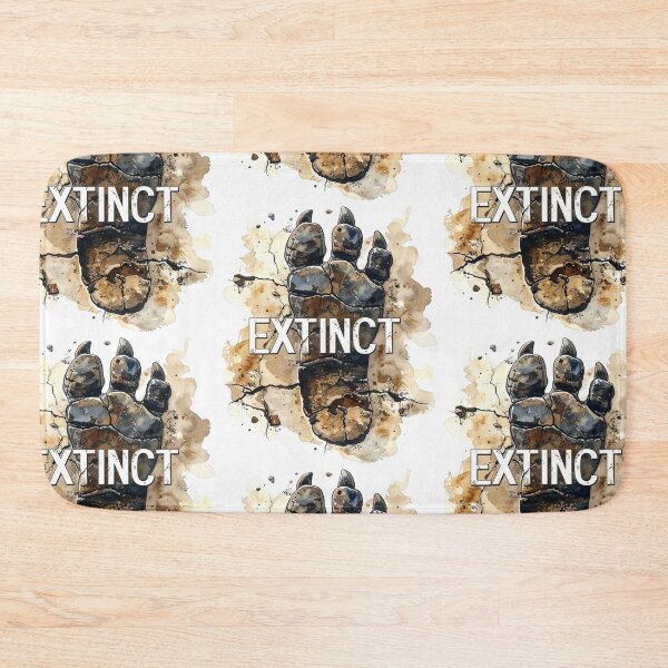 Item preview, Extinct – Fossilized Dinosaur Footprint designed and sold by LiskoDesign.
