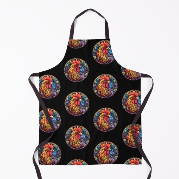 Item preview, Chicken Stained Glass Leadlight Artistic Design Boys Girls designed and sold by rafaeltto.