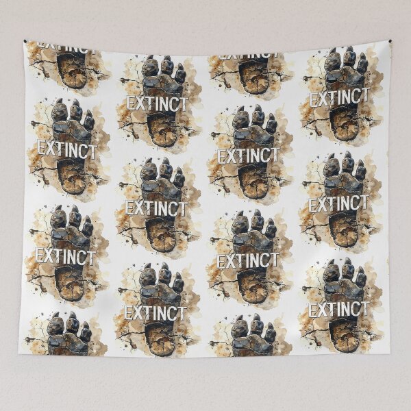 Item preview, Extinct – Fossilized Dinosaur Footprint designed and sold by LiskoDesign.
