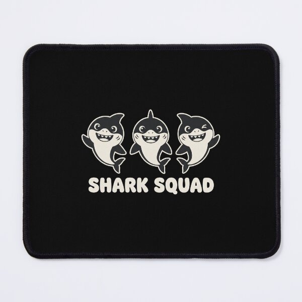 Item preview, Shark Squad Ocean Animal Group Family Friends designed and sold by SofenArt.