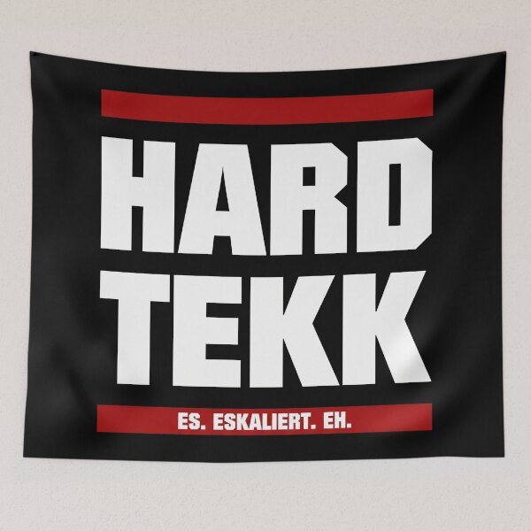 Artikelvorschau, Hardtekk Es Eskaliert Eh Techno Rave Festival entworfen und verkauft von SPAZE-Typo.