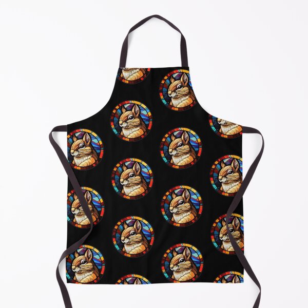 Item preview, Chipmunk Stained Glass Leadlight Artistic Design Boys Girls designed and sold by rafaeltto.