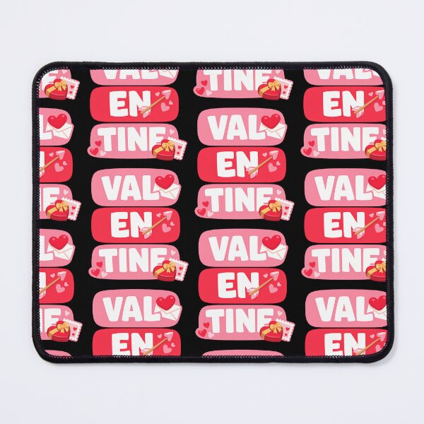 Item preview, VAL EN TINE Valentine's Day Typography Design designed and sold by TeeTimeTreasure.