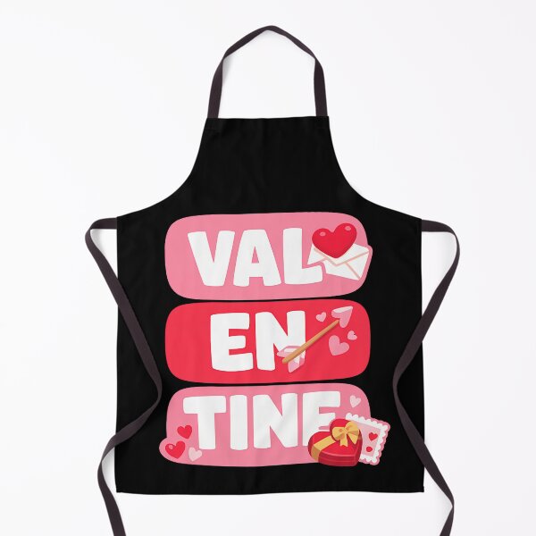 Item preview, VAL EN TINE Valentine's Day Typography Design designed and sold by TeeTimeTreasure.