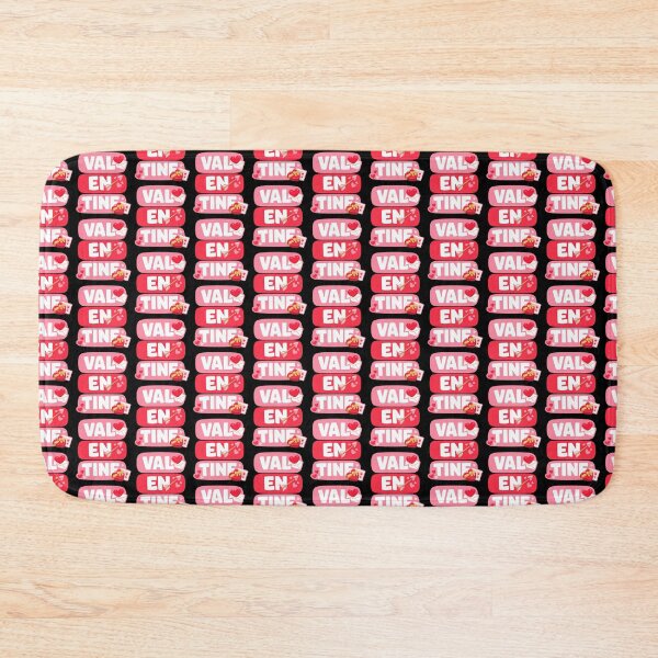 Item preview, VAL EN TINE Valentine's Day Typography Design designed and sold by TeeTimeTreasure.
