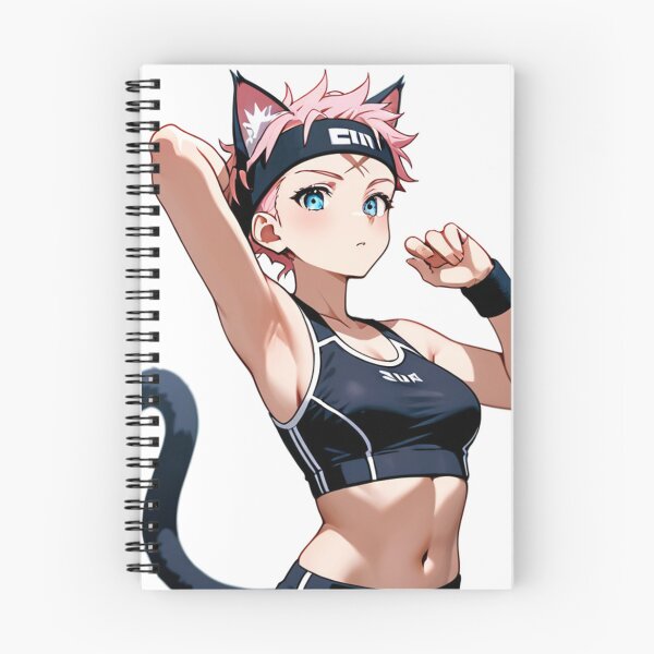 Item preview, Illustration - Sporty Manga Character, Energetic Dynamism designed and sold by AnimeShin.