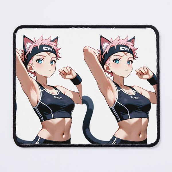 Item preview, Illustration - Sporty Manga Character, Energetic Dynamism designed and sold by AnimeShin.