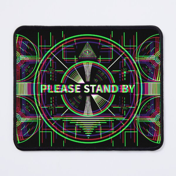 Item preview, Please Stand By Synthwave - Dark 2 designed and sold by animinimal.