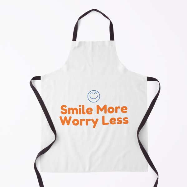 Item preview, Smile More Worry Less designed and sold by INK AND AURA.