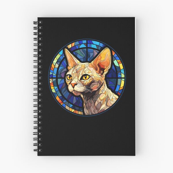 Item preview, Devon Rex Stained Glass Leadlight Artistic Design Boys Girls designed and sold by rafaeltto.