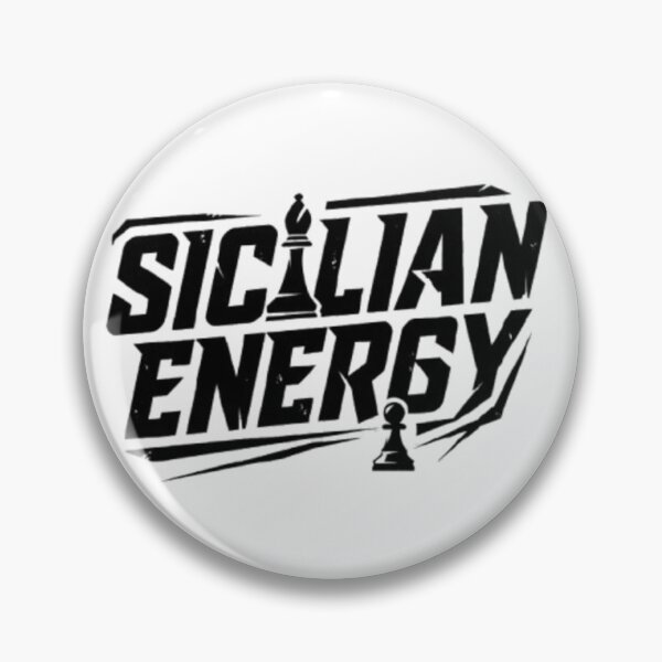 Item preview, Sicilian Energy Chess Shirt | Sicilian Defense Chess T-Shirt for Chess Players & Chess Lovers designed and sold by KnightVibe.