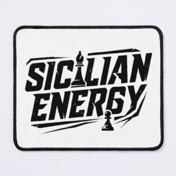 Item preview, Sicilian Energy Chess Shirt | Sicilian Defense Chess T-Shirt for Chess Players & Chess Lovers designed and sold by KnightVibe.