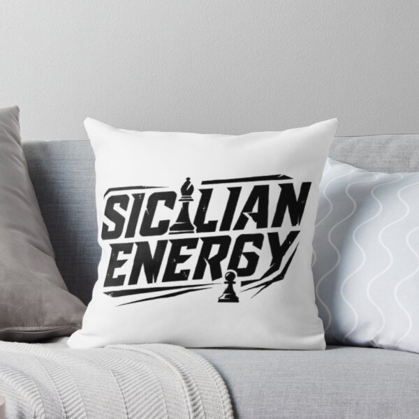 Item preview, Sicilian Energy Chess Shirt | Sicilian Defense Chess T-Shirt for Chess Players & Chess Lovers designed and sold by KnightVibe.