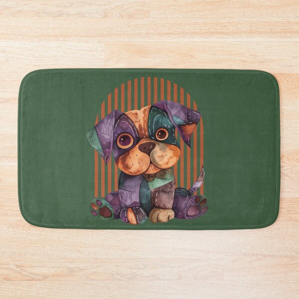 Item preview, Cute Geometric Puppy Colorful Dog Illustration designed and sold by Szpaku desart .