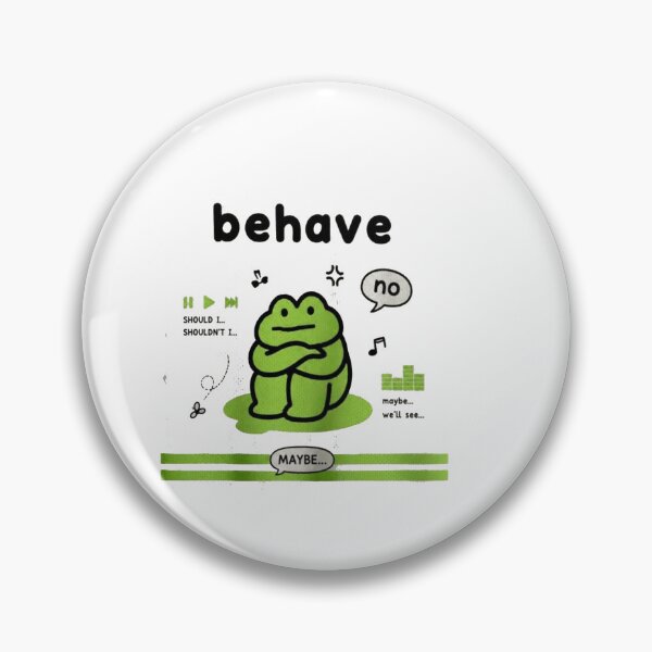 Item preview, Frog -behave no designed and sold by Gbriel3.