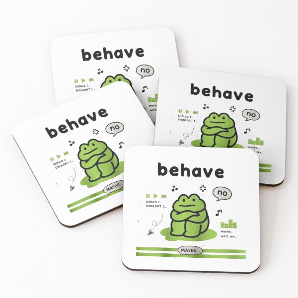 Item preview, Frog -behave no designed and sold by Gbriel3.