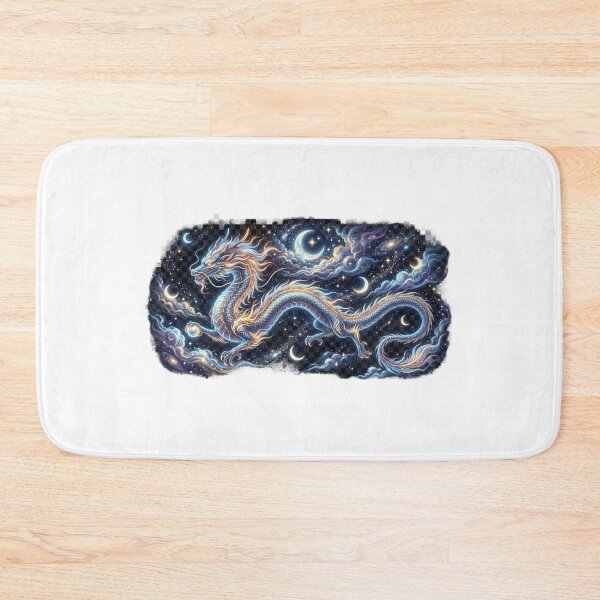 Item preview, Celestial Chinese Dragon Among Stars and Moons designed and sold by GrzywaM.
