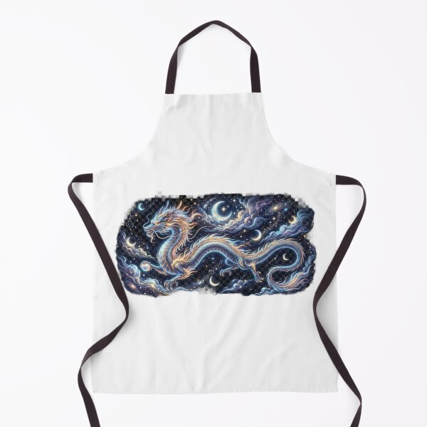 Item preview, Celestial Chinese Dragon Among Stars and Moons designed and sold by GrzywaM.