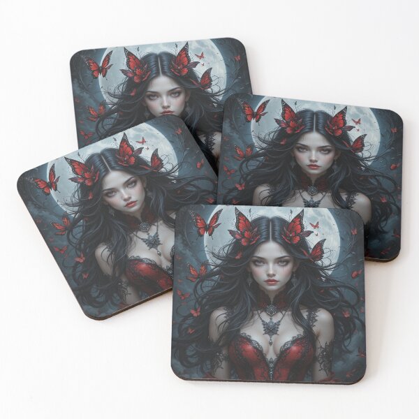 Item preview, Gothic Butterfly Girl designed and sold by RaF71PrO.