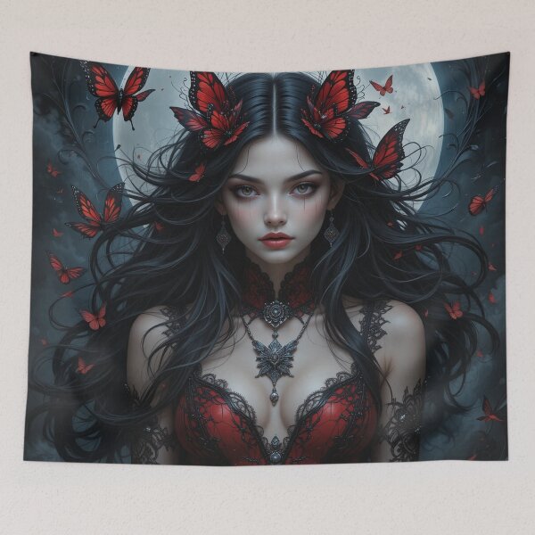 Item preview, Gothic Butterfly Girl designed and sold by RaF71PrO.