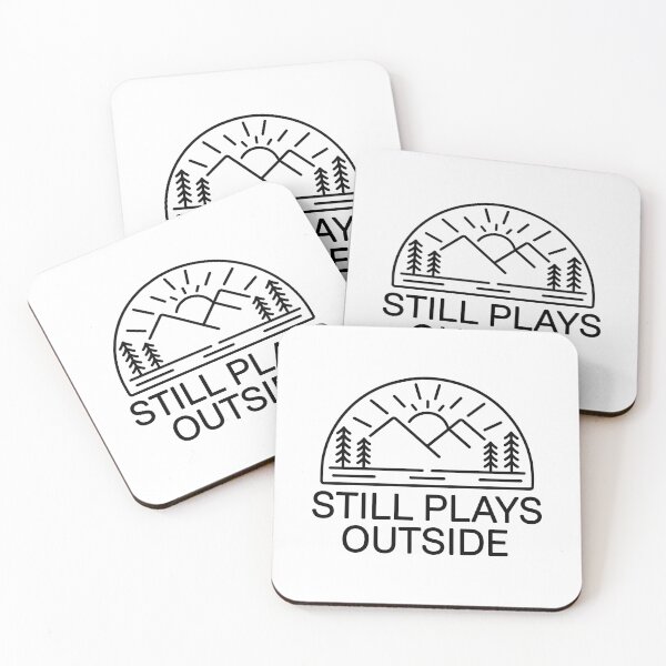 Item preview, Still Plays Outside Vintage Outdoor Adventure Design designed and sold by ronakris009.