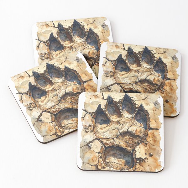 Item preview, Petrified dinosaur footprint designed and sold by LiskoDesign.