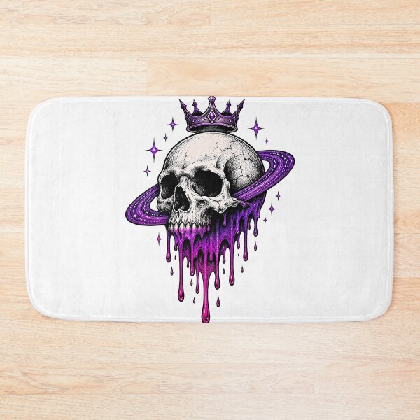 Item preview, Galactic Skull King Dripping Purple Slime designed and sold by Munib320.