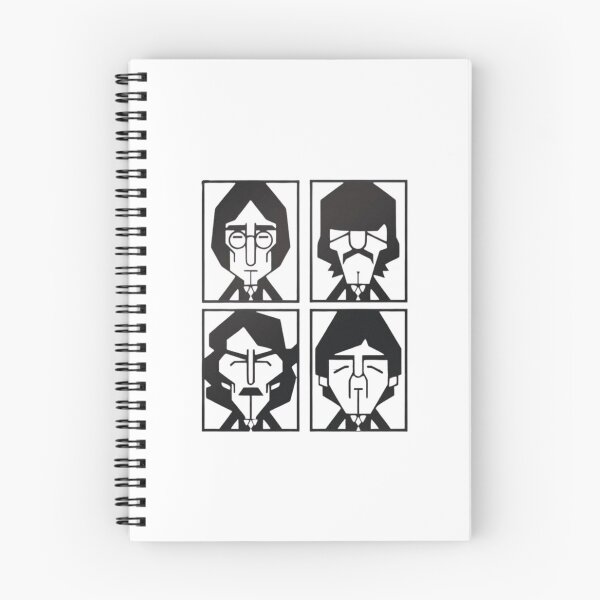 Item preview, Minimalist Classic Rock Band Four Panel Geometric Art designed and sold by Macias123.