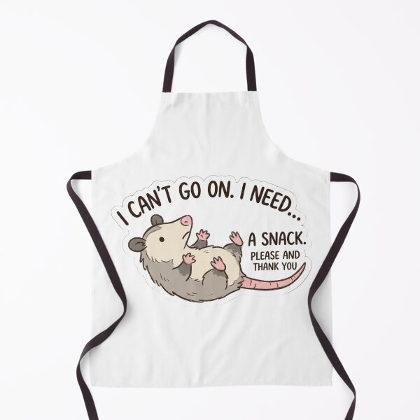 Item preview, I Need A Snack Funny Opossum designed and sold by raedattia.