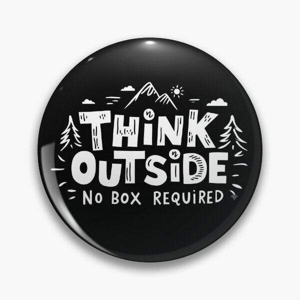 Item preview, Think Outside Vintage Outdoor Nature Adventure Design designed and sold by ronakris009.