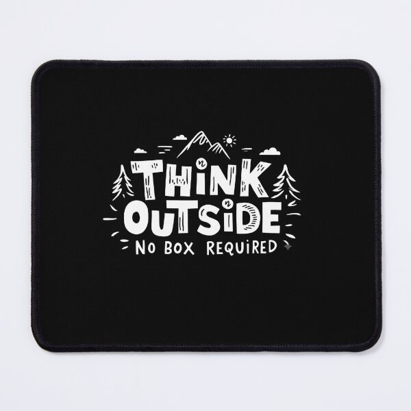 Item preview, Think Outside Vintage Outdoor Nature Adventure Design designed and sold by ronakris009.