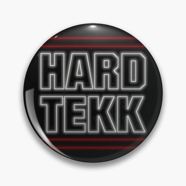 Item preview, Hardtekk Neon Glow Underground Techno Rave designed and sold by SPAZE-Typo.