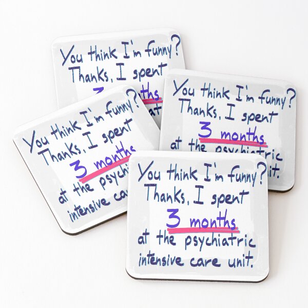 Item preview, 3 months in the psychiatric intensive care unit designed and sold by mousse-tache.