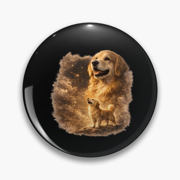 Item preview, Vintage Golden Retriever Moonlight Dog Shirt | National Dog Day Gift designed and sold by PixelForge11.