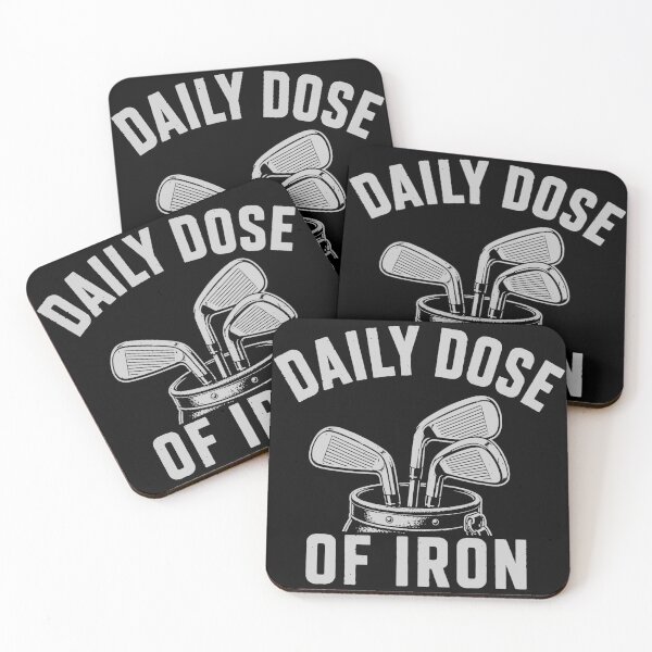 Item preview, Daily Dose of Iron Golf Edition Funny Golfer Clubs Design designed and sold by 365CarMods Official.