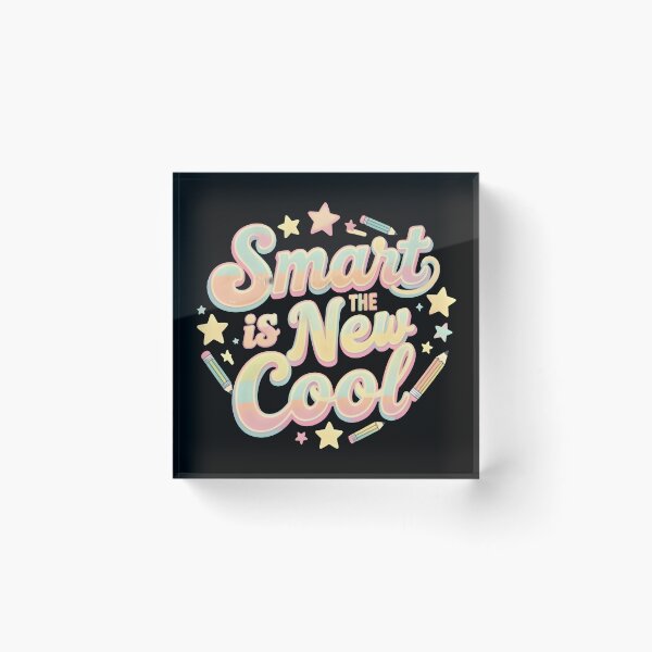 Item preview, Smart Is The New Cool Funny Back To School Quote designed and sold by KCasual.