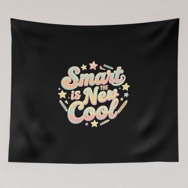Item preview, Smart Is The New Cool Funny Back To School Quote designed and sold by KCasual.