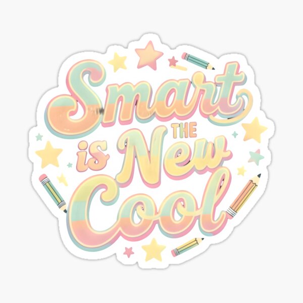 Item preview, Smart Is The New Cool Funny Back To School Quote designed and sold by KCasual.