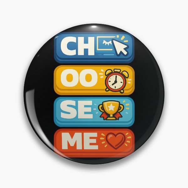 Item preview, CH OO SE ME Typography Design | Choose Me Motivational Quote designed and sold by TeeTimeTreasure.