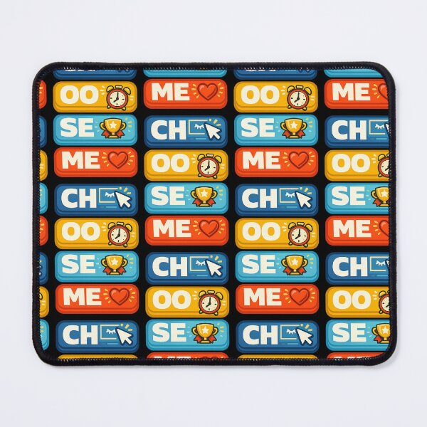 Item preview, CH OO SE ME Typography Design | Choose Me Motivational Quote designed and sold by TeeTimeTreasure.