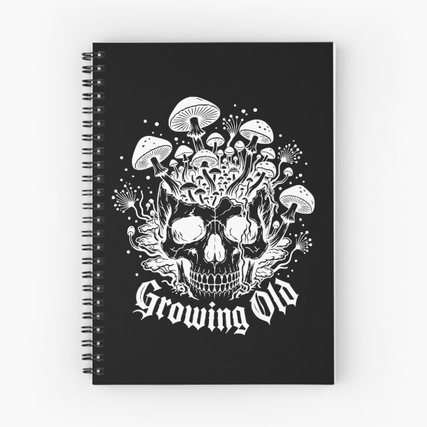 Item preview, Gothic Mushroom Skull Art designed and sold by FreshPixelArt.